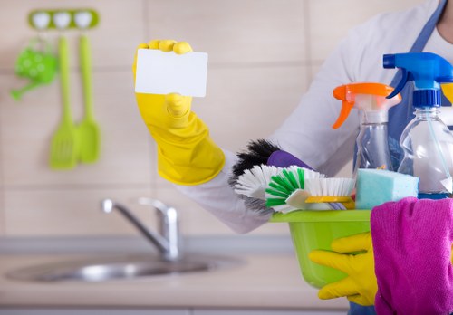 Domestic cleaning service in a Finchley residential home