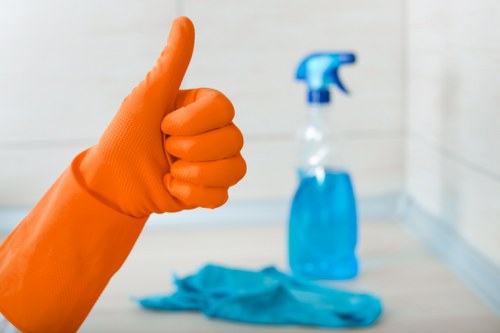 Step-by-step stain removal process for fabric and carpet surfaces